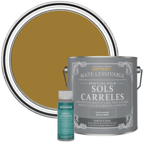 Peinture pour Sols Carrelés Mate Lessivable - Moisson (1/3)