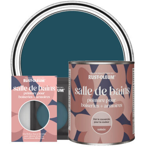 Peinture pour Boiseries & Armoires de Salle de Bains, Finition Satinée - Uniforme (1/3)