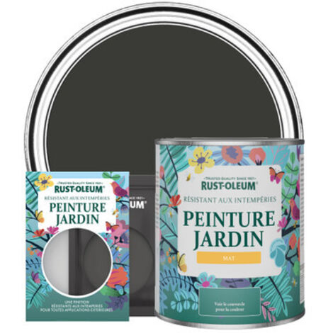 Peinture Jardin, Finition Mat- Magie noire (1/3)
