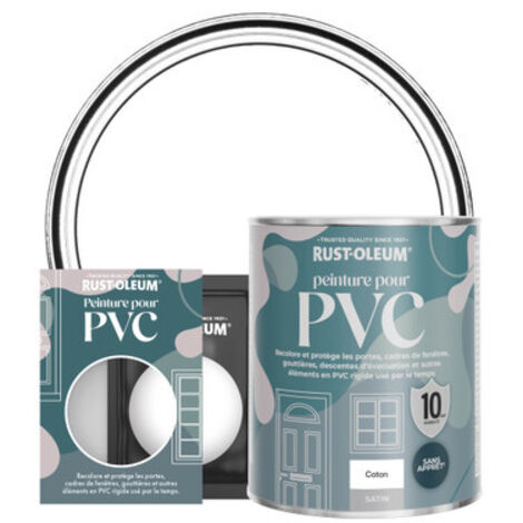 Peinture pour PVC, Finition Satinée - Coton (1/3)