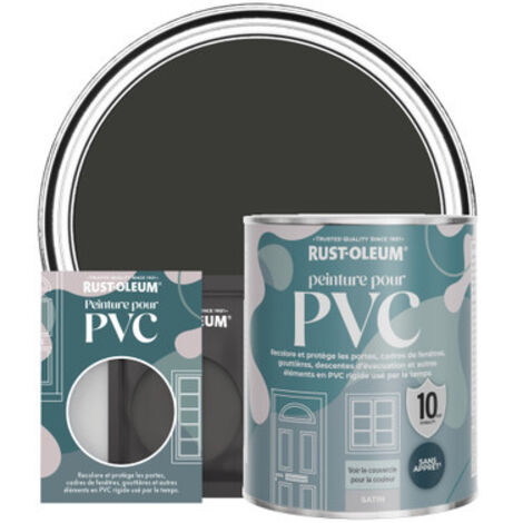 Peinture Rust-Oleum Laque Satinée – 0,75L – Marron – Intérieur Bois, Métal, Plastique