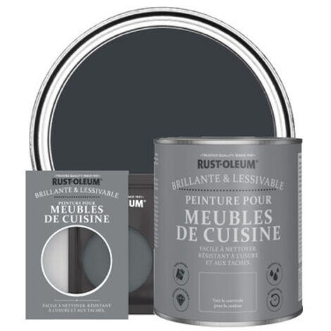 Peinture pour Meubles de Cuisine, Finition Brillante - Gris Anthracite (RAL 7016) (1/3)