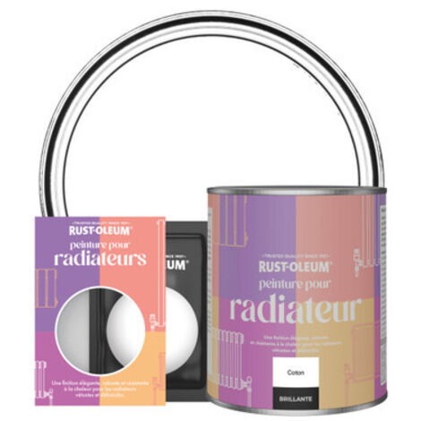 Peinture pour Radiateur, Finition Brillante - Coton (1/3)