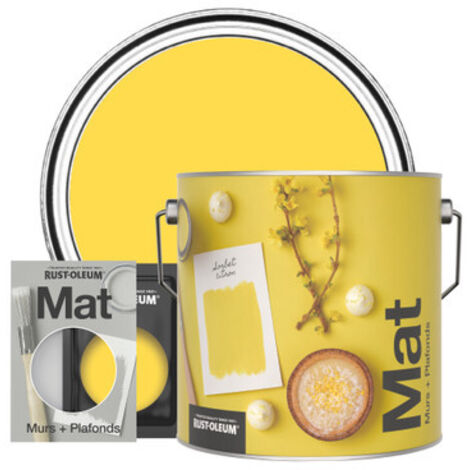 Peinture Murale Lessivable - Sorbet citron (1/3)