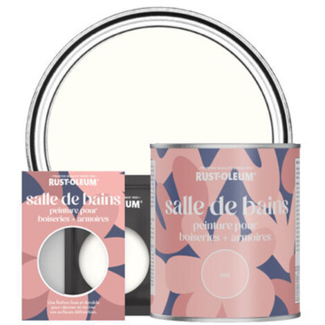 Peinture pour Boiseries & Armoires de Salle de Bains, Finition Mate - Sweet Nothing (1/3)