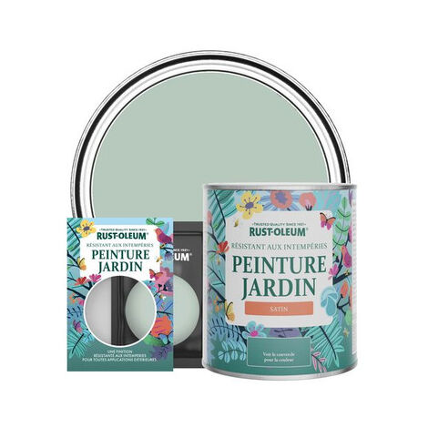 Peinture Jardin, Finition Satinée - Vert d'Eau (1/3)