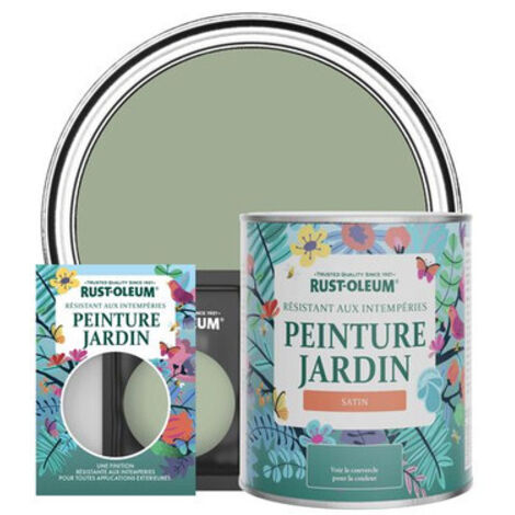 Peinture Jardin, Finition Satinée - Vert Kaki (1/3)