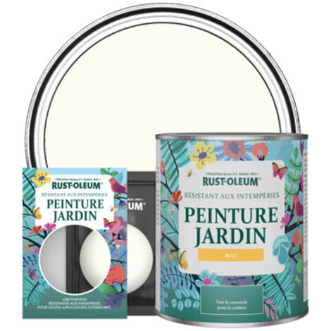 Peinture Jardin, Finition Mat - Porcelaine (1/3)