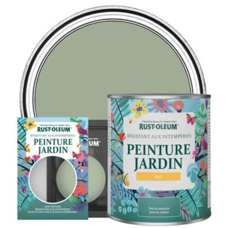 Peinture Jardin, Finition Mat - Vert Kaki (1/3)