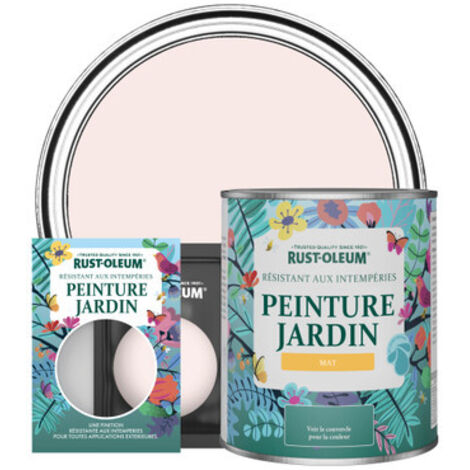 Peinture Jardin, Finition Mat - Rose de Chine (1/3)