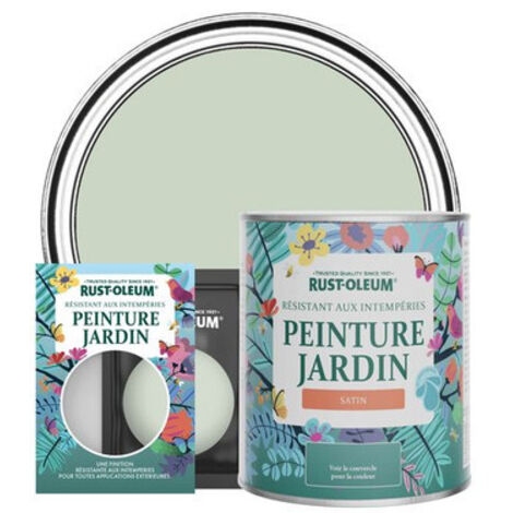 Peinture Jardin, Finition Satinée - Vert Laurier (1/3)