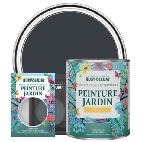 Peinture Jardin, Finition Mat - Anthracite (Ral 7016) (1/3)