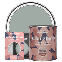 Peinture pour Boiseries & Armoires de Salle de Bains, Finition Brillante - Gris Urbain