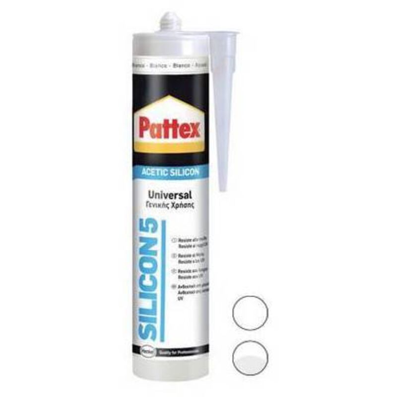 Ceresit CS25 Silicone Sanitario Nero &ndash; 12 Cartucce Da 280 Ml &ndash; Antimuffa Per Bagno E Cucina