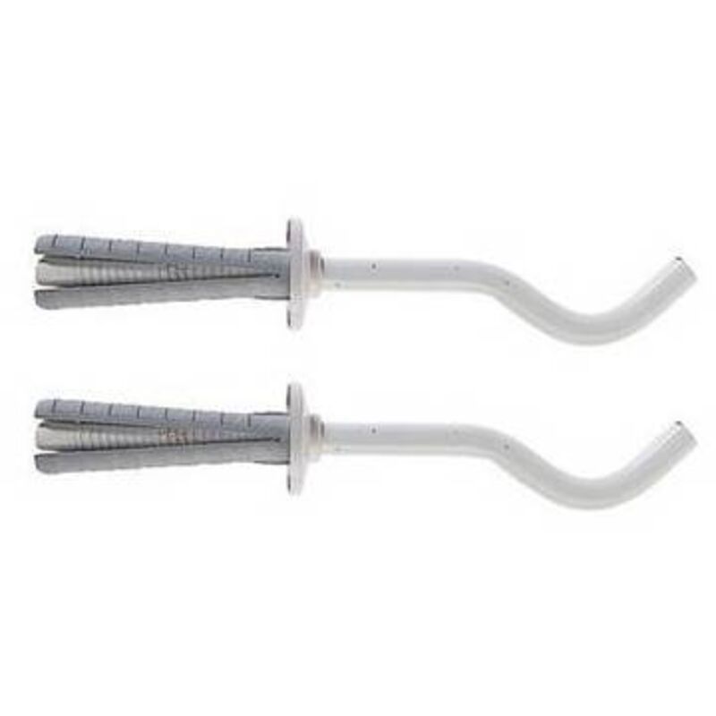 Support Mural Pour Radiateur En Fonte - Blanc, Support Radiateur Distance - Bool