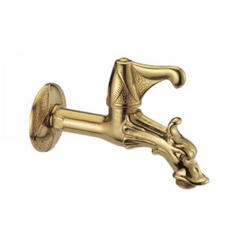 Robinet De Jardin Mural Chromé S&M 551499 - Design Moderne 1/2"