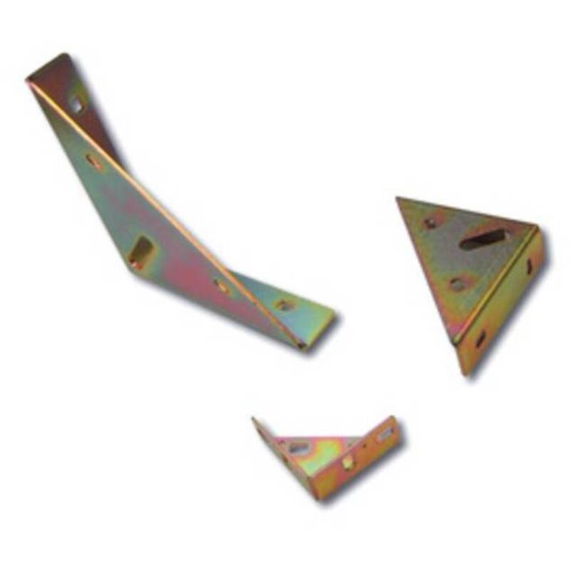 Angolo Foro 60x60x2 Connettore Angolare Per Legno Di Costruzione