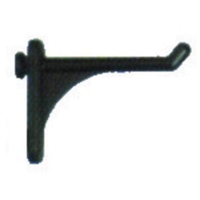 100PZ GANCIO PLASTICA X PANNELLI FORATI FIG.7 A LMM.20