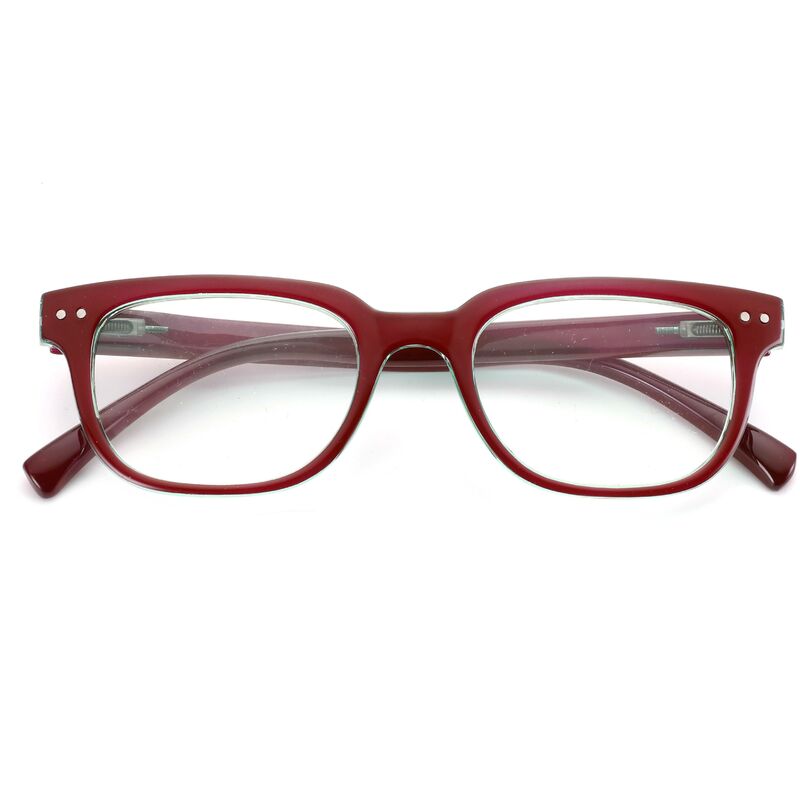 4 x gmv glasses mod. rome d. 1 couleur rouge