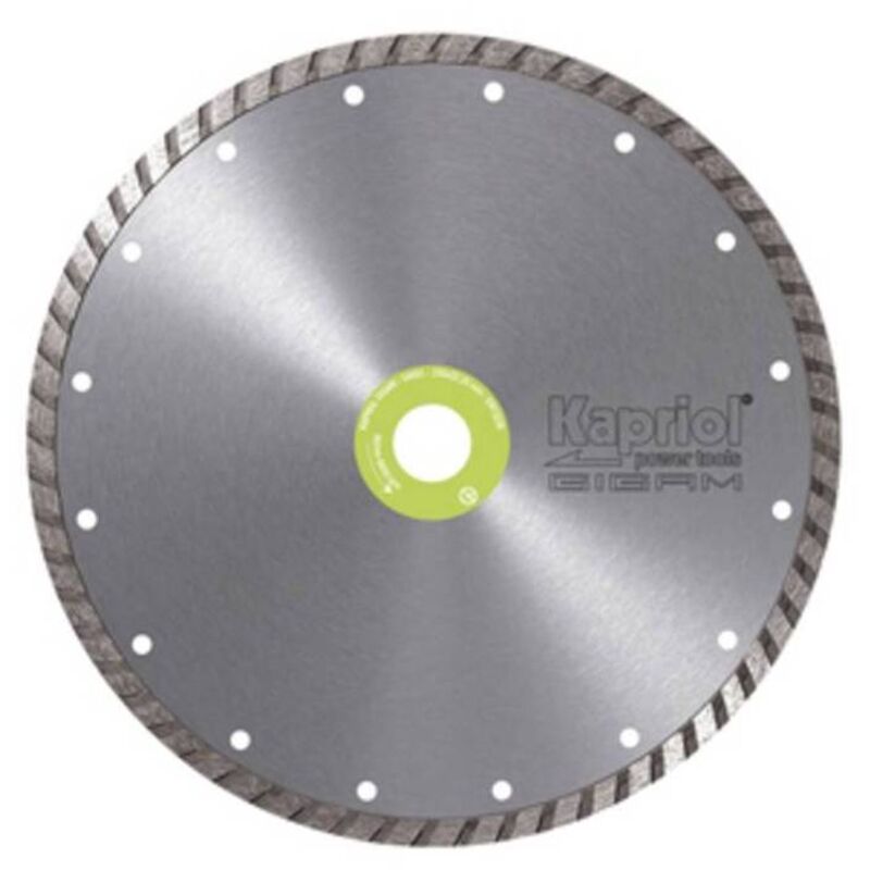 Disque Diamant 230 Turbo S&R - Coupe Béton Armé, Granit, Pierre Naturelle Et Brique