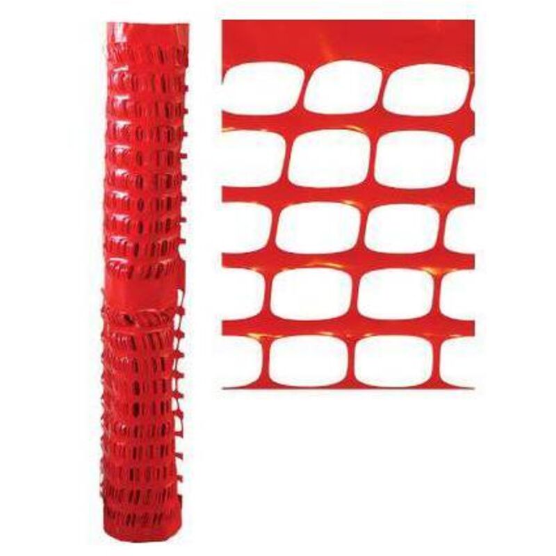 Grillage Chantier Souple Orange SIRL – Rouleau 50 M X 1 M – Filet Balisage Haute Visibilité PP
