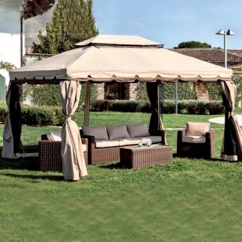 Toile De Rechange Pour Gazebo 3x3 M – 380 G/m² – Connecteur Inclus