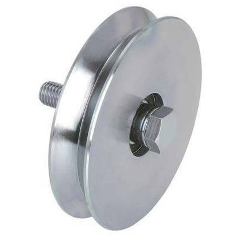 Rotella Della Ruota Dentata Della Rotella Di 80mm Nella Staffa, Cancello Scorrevole, Pesante Per Barra Di 16mm