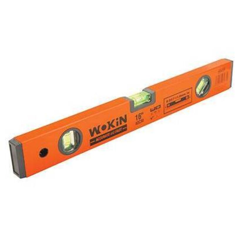 Livella A Bolla Torpedo 225mm WOKIN – Magnetica Con 3 Fiale (orizzontale, Verticale, 45°)