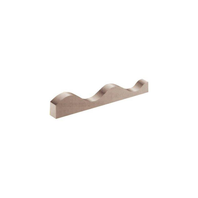 Listello Piano Lavoro Listello Angolo PVC 3m Nero 23x23mm - Finitura Per Piano Cucina E Parete Top Cucina 2 Metri - 5