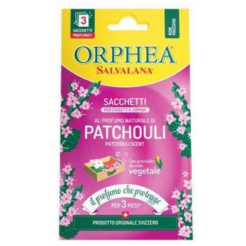 Orphea Salvalana Feuillets Anti-Tarme Lavande Maillette - Lot 2 Paquets De 12 Feuillets Naturels