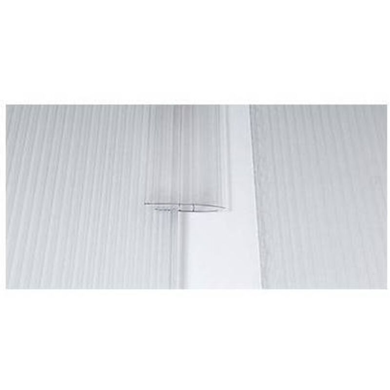 Profilo Giunzione A H Per Lastre Policarbonato Alveolare – Lunghezza 2 M, Spessore 6 Mm, Decor Italy - Foto 9