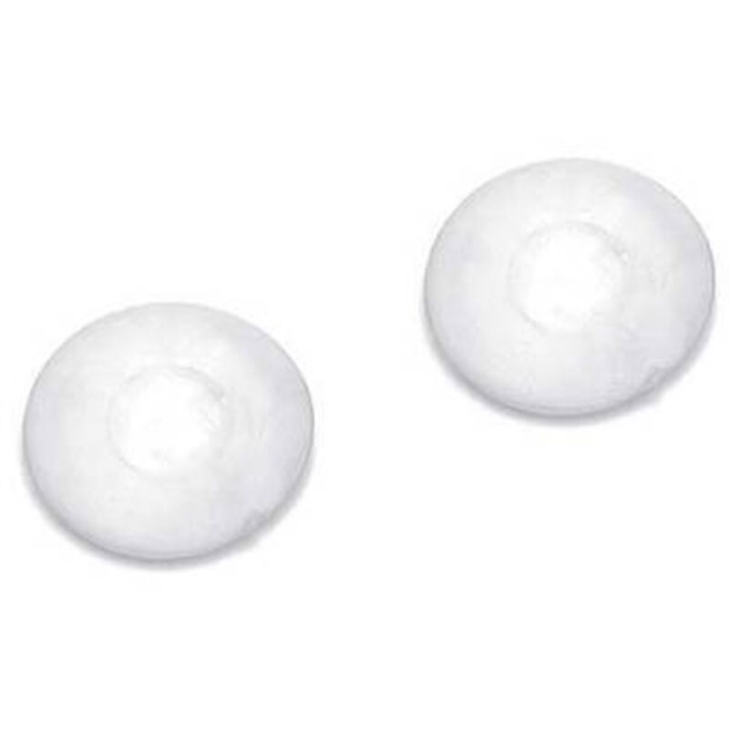 Lot De 2 Protège-Butoirs De Pare-Chocs 26 Cm – Adhésifs Universels Avant/Arrière – Noir – Carlinéa