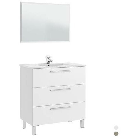 Armoire de salle de bain athena/albert 3 tiroirs (à assembler)