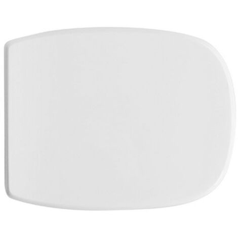 Siège de toilette pour vase dolomite fleo blanc forme 6 (1/4)