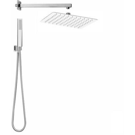 Kit pomme de douche carrée mince ligne supérieure