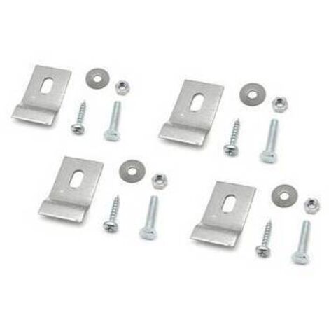 Accessoires de fixation pour lavabos sous comptoir