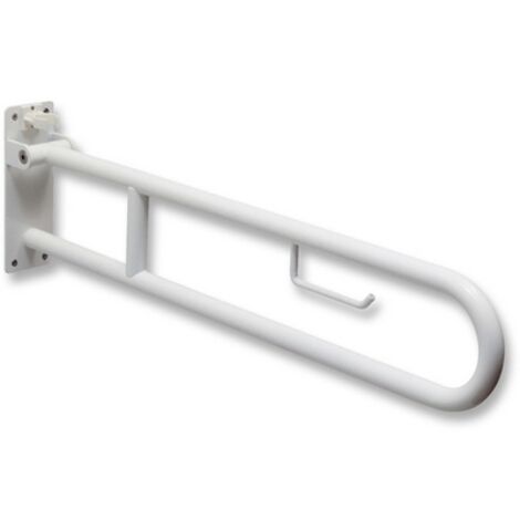 Barre de support pliante avec support de papier toilette (1/5)