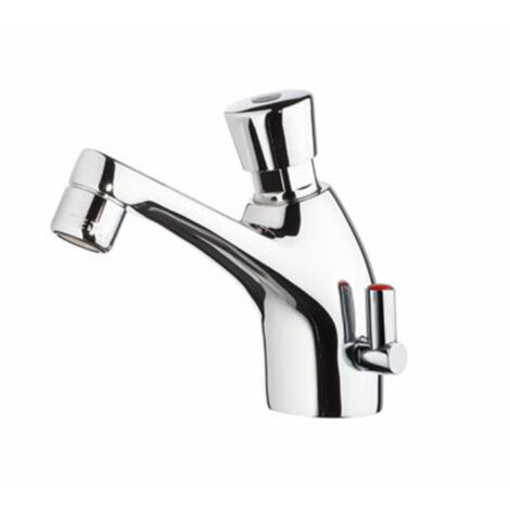 Mitigeur de lavabo temporisé avec durée prédéfinie (1/3)