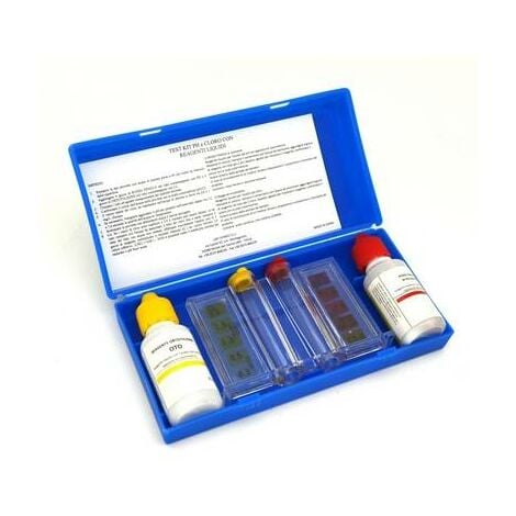 Kit de test pour analyseur de chlore et de pH par gouttes