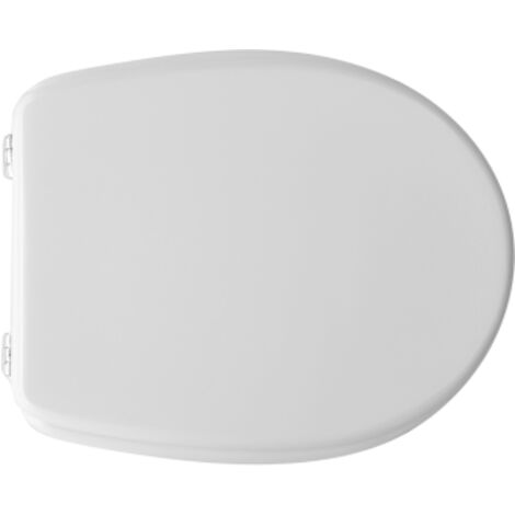 SIÈGE DE WC POUR DOLOMITE VASO GARDA FORMA 6 Dimensions : Blanc