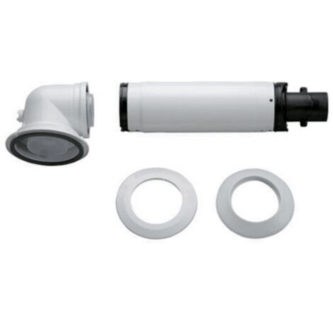 Kit de base d'évacuation des fumées pour chaudières à condensation bosch