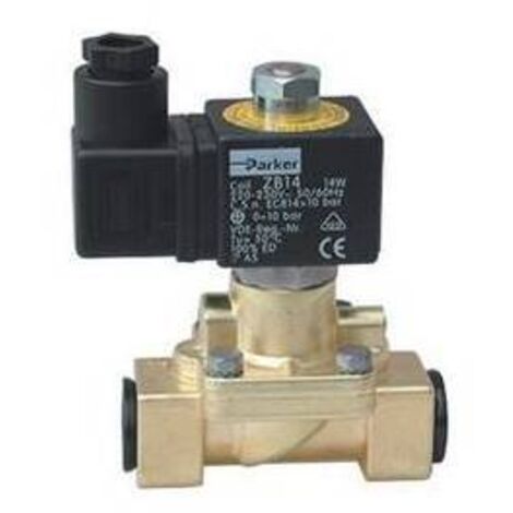 Électrovanne CEME Série 588 - AC 230V, Normalement Ouverte, 0.1-6.5 Bar, Pour Machine à Café, Vapeur, Eau Chaude - 5