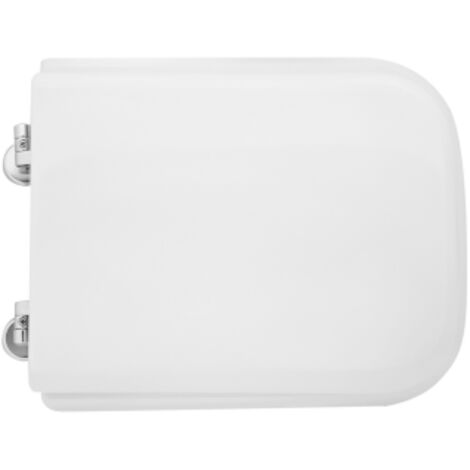 SIÈGE DE WC POUR EUROPE VASO DOGGI FORMA 8 Dimensions : Blanc - Charnières à anneaux