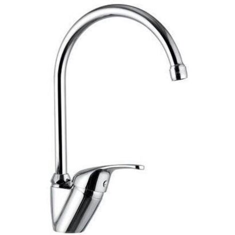 Robinet De Cuisine Rouge Unicorn – Levier Unique, RAL 3003, Laiton, Neuf
