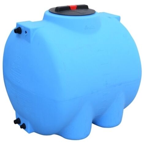 Réservoir horizontal en polyéthylène bleu de 1000 litres (1/4)