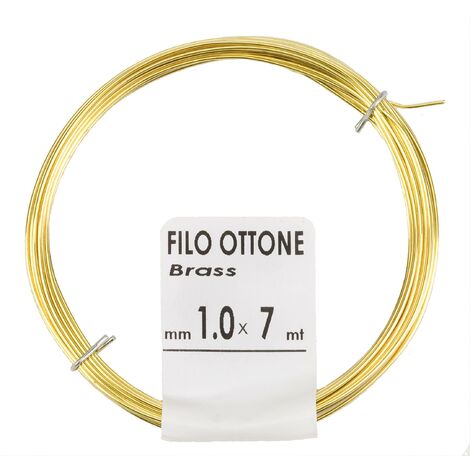 Fil de laiton - 0.8 mm - 50 m