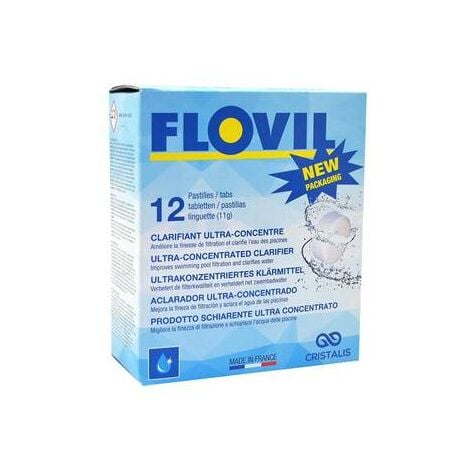 Flocculant flovil 12 comprimés 132 gr