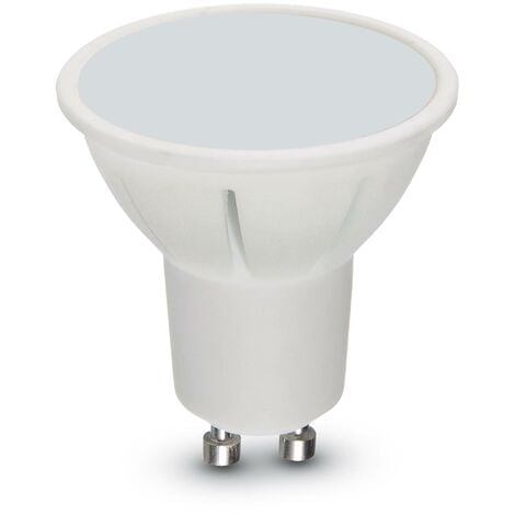 10 x led gu10 5.5w - lumen 420 - 6000k froid 