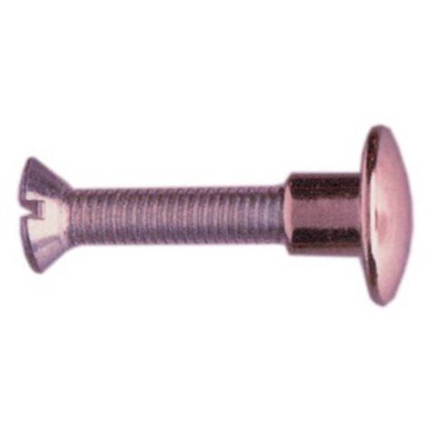 GIUNZIONE ECCENTRICA CON TIRANTE Mm.25 Con Tirante M6 - Pz. 4 - Blister - 2