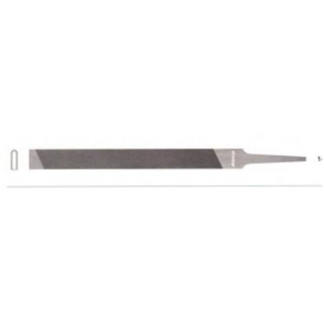 Set di lime in acciaio da 15,2 cm per lavorazione dei metalli, dentatura media, senza manico (lima quadrata
